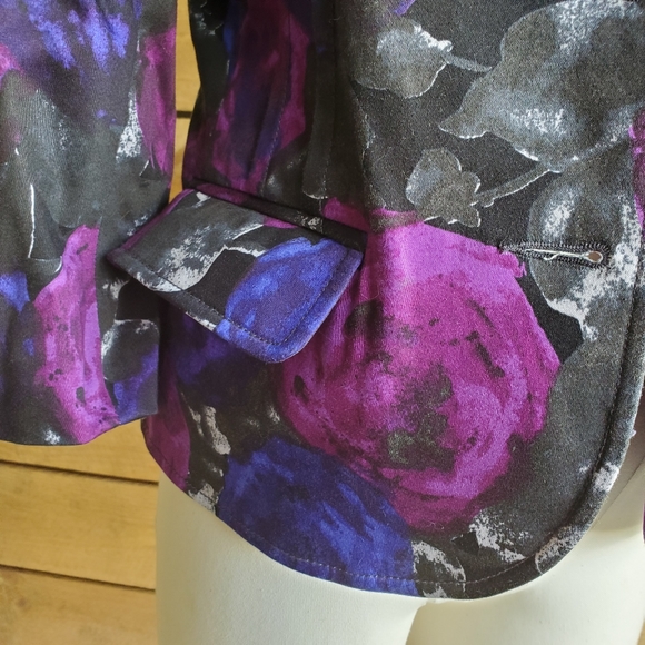 Michael Kors flower blazer EUC - Picture 8 of 9